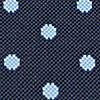 Braune Hosenträger mit weißen Polka Dots