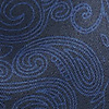 Schalkrawatte Paisley Nuance blau