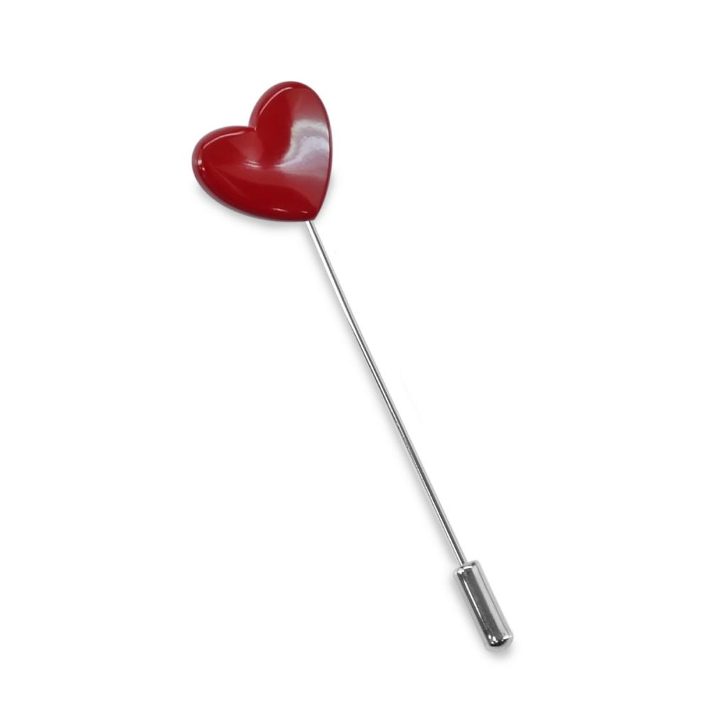 Anstecknadel Red Heart - 1