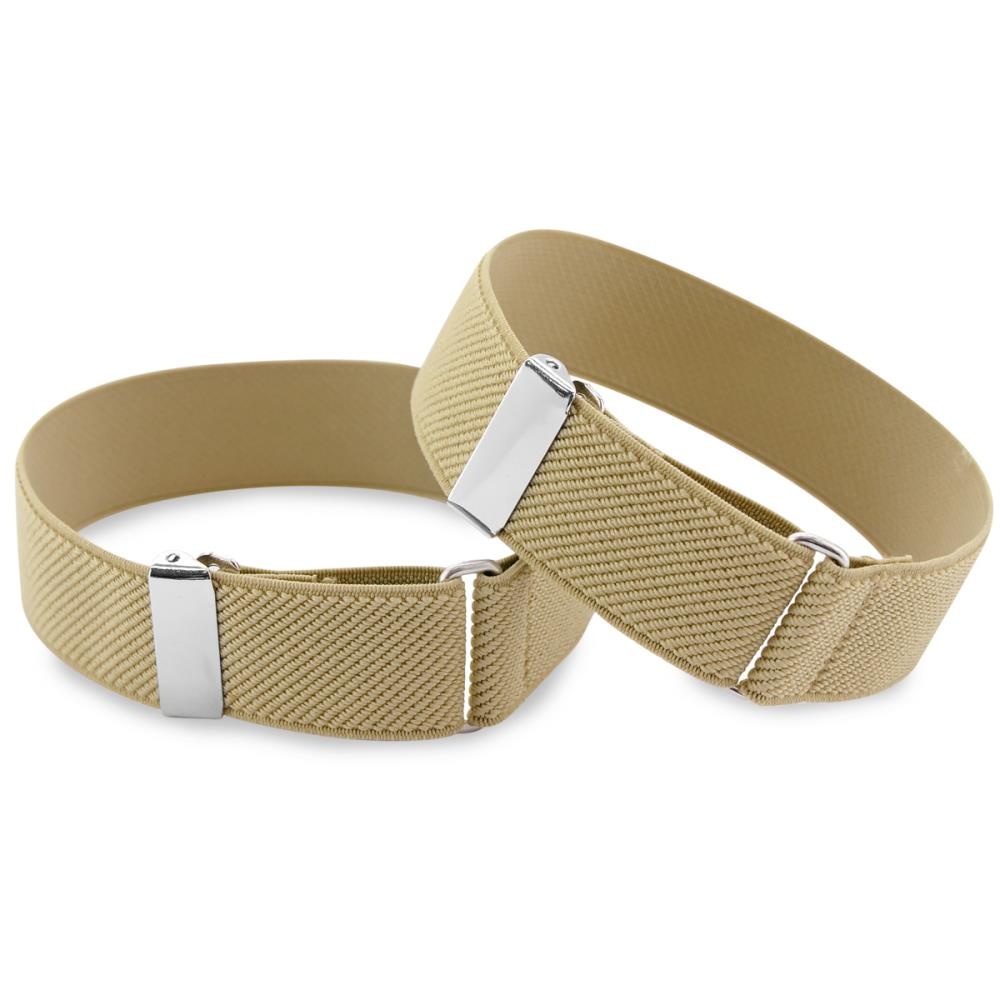 Ärmelhalter beige Gummiband - 1