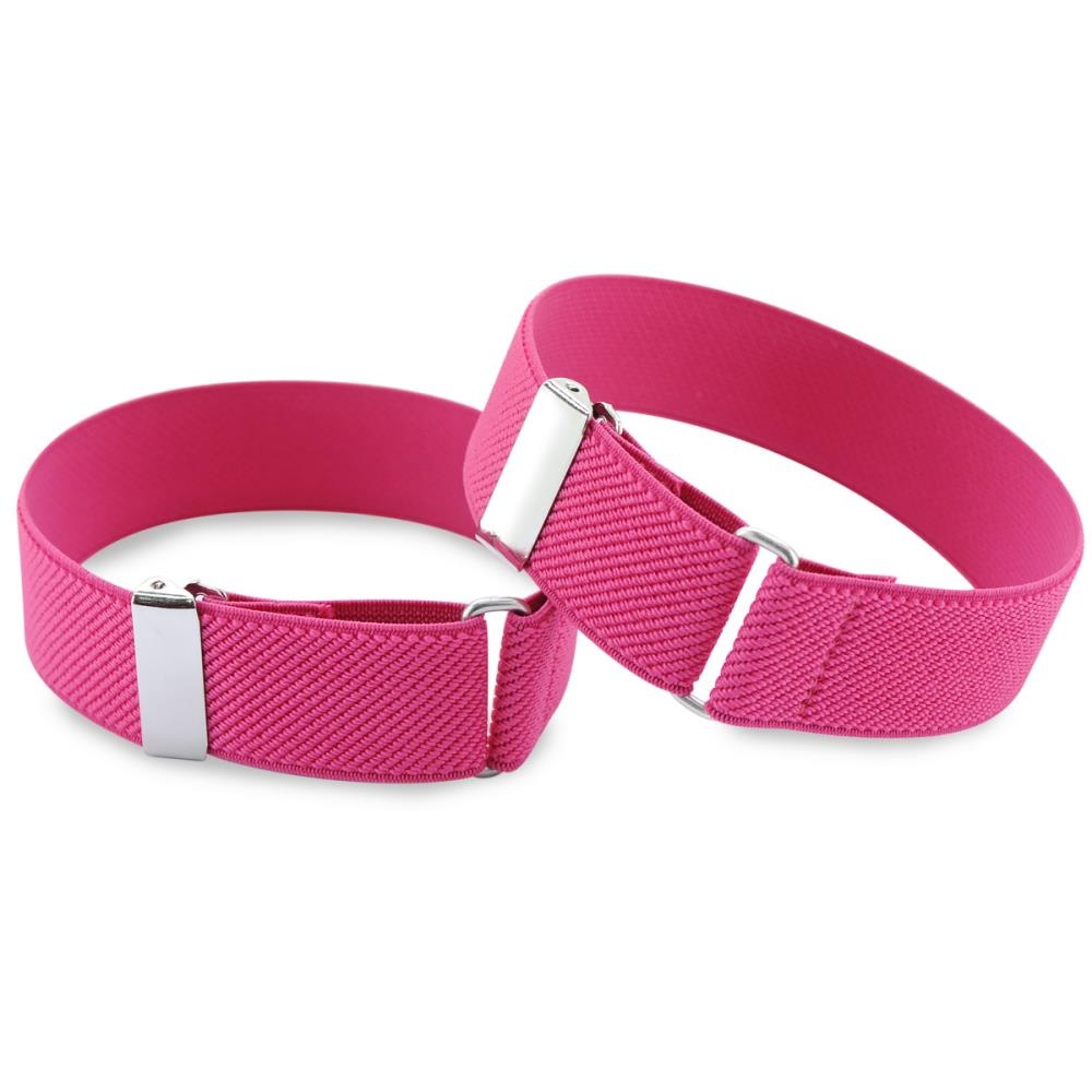 Ärmelhalter magenta Gummiband - 1