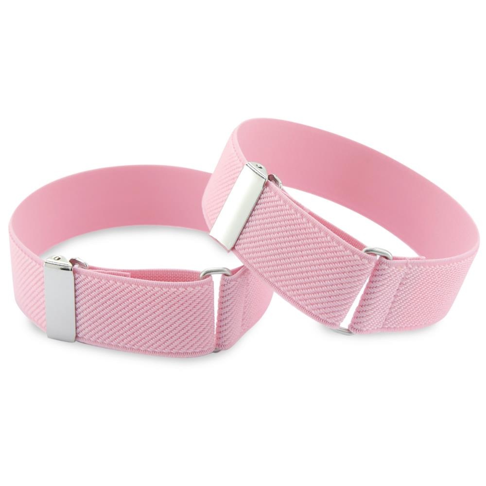 Ärmelhalter rosa Gummiband - 1