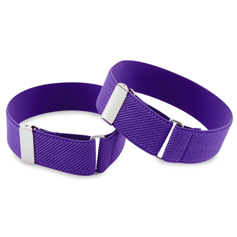 Ärmelhalter violett Gummiband - 1