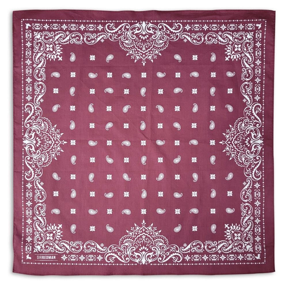 Bandana Nomad bordeaux - 2