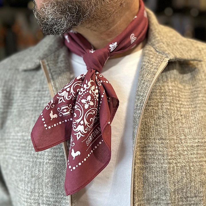 Bandana Nomad bordeaux