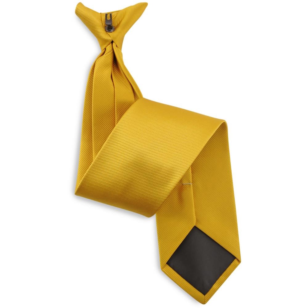 Clip Krawatte gelb Repp - 2