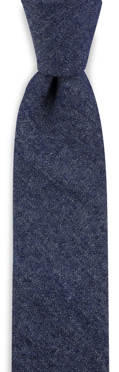 Denim Krawatte blau - 1