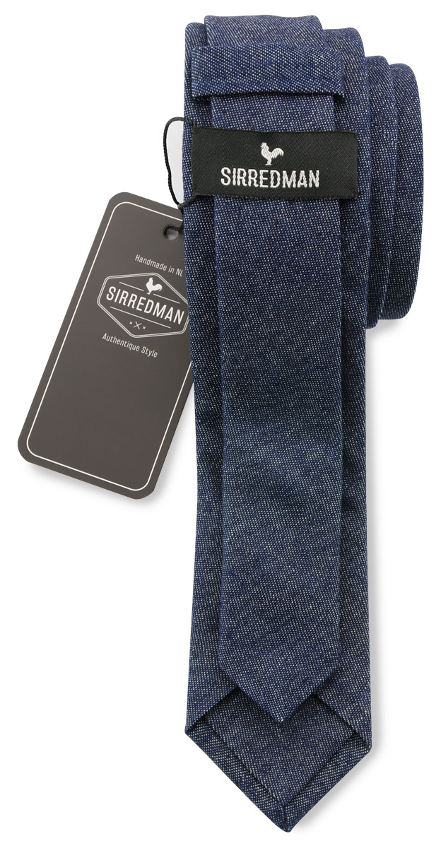 Denim Krawatte blau - 2
