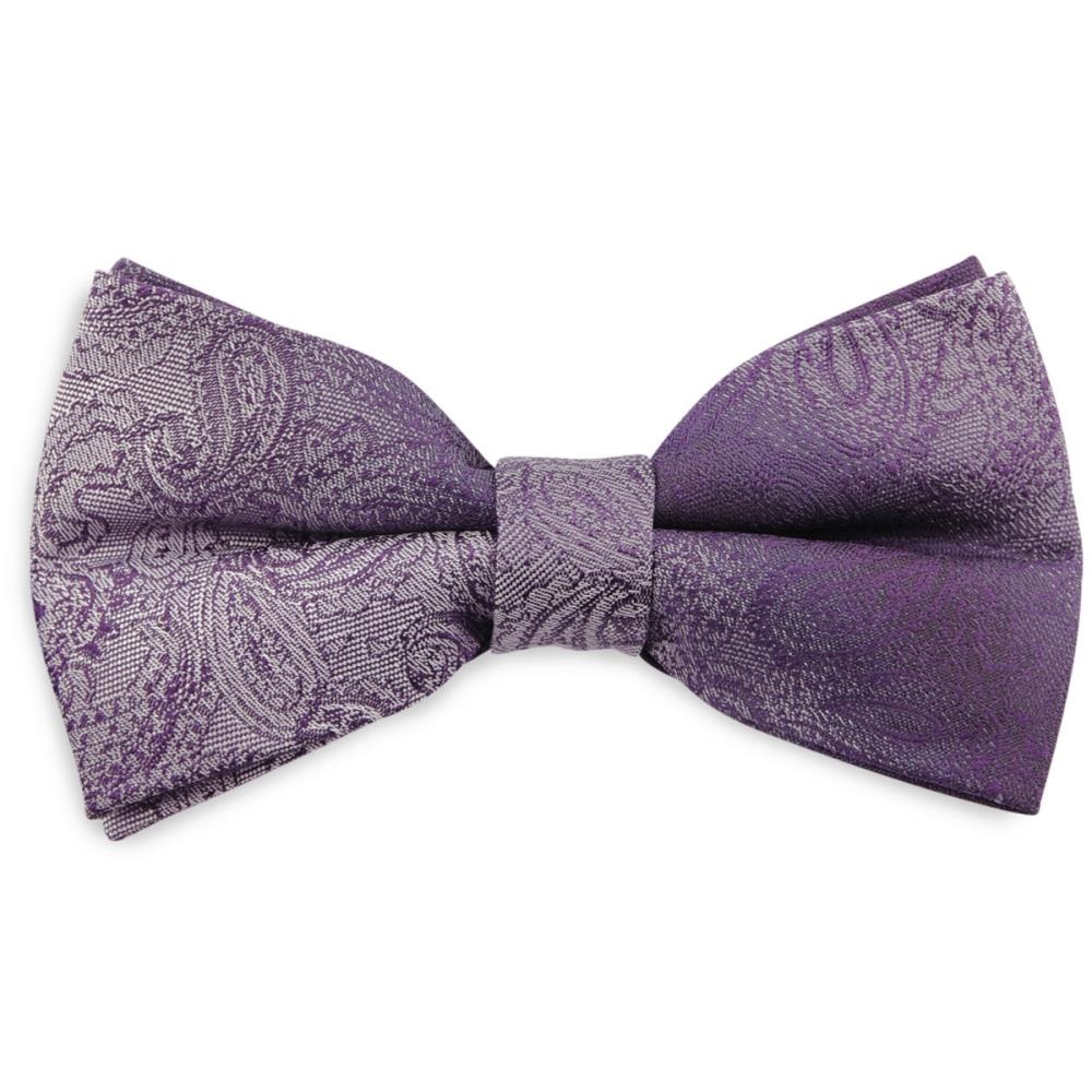 Fliege Paisley Duo Violett - 1