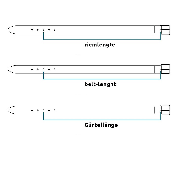 Gürtel Minzgrün Wildleder S