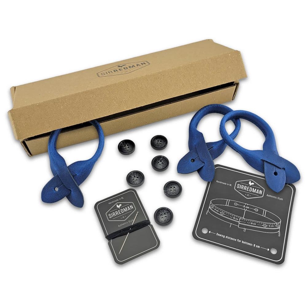 Hosenträger Accessoire Set - blau - 1