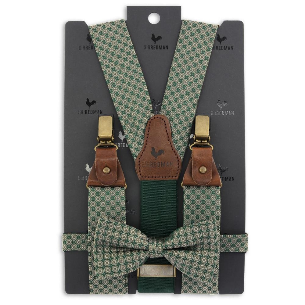 Hosenträger Combi Pack Modern Gentleman green - 1