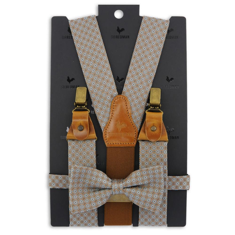 Hosenträger Combi Pack Modern Gentleman hazel - 1