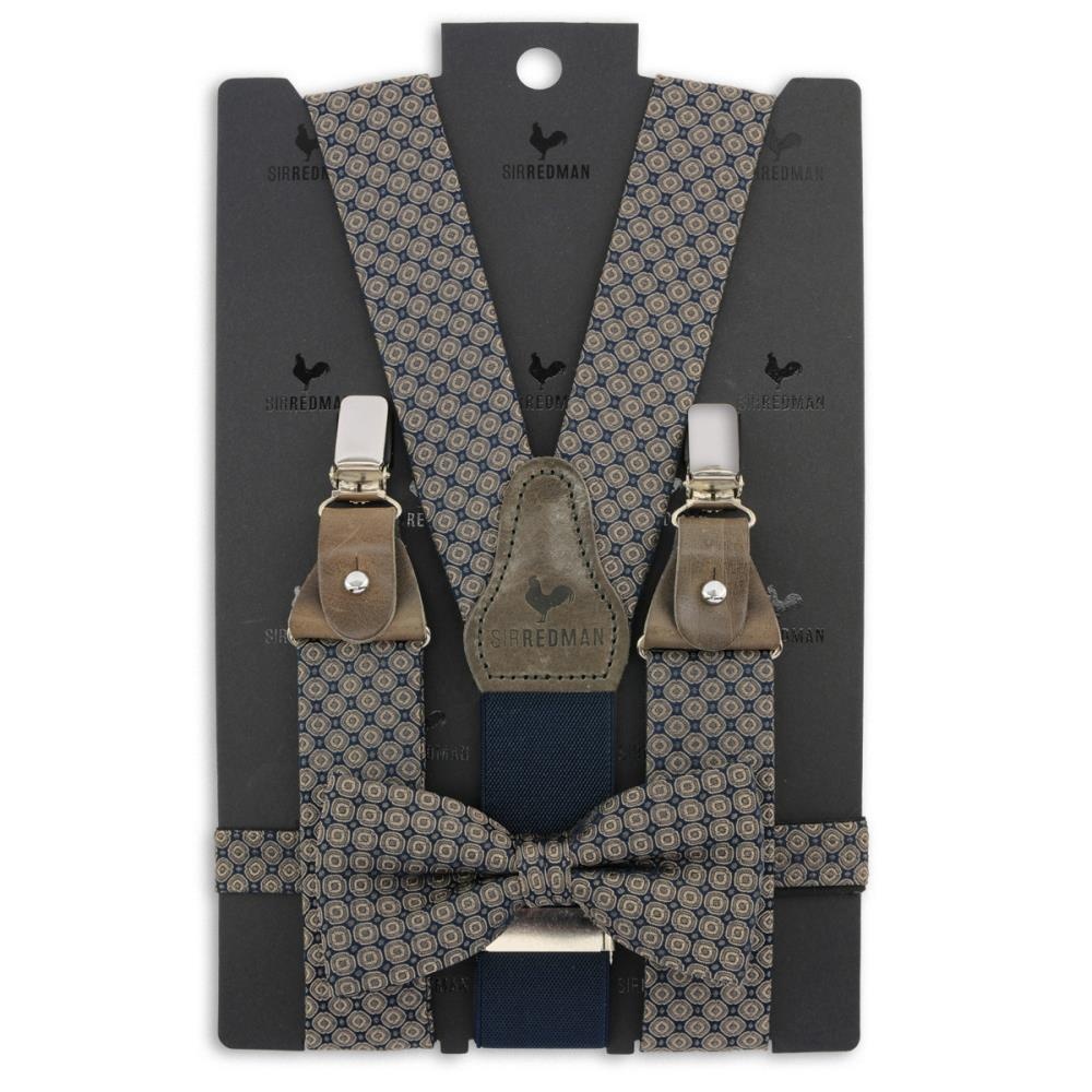 Hosenträger Combi Pack Modern Gentleman navy - 1