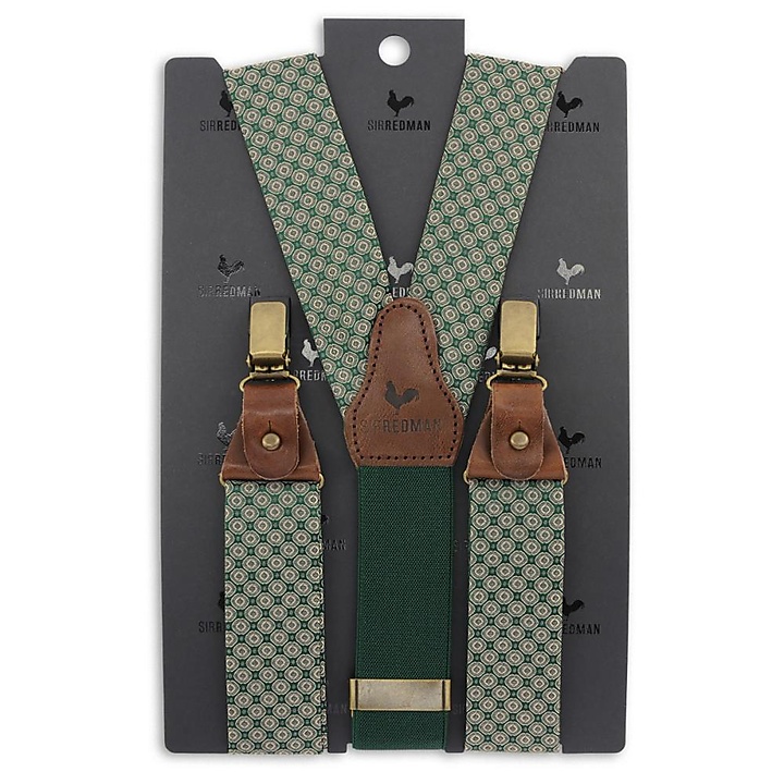 Hosenträger Modern Gentleman green