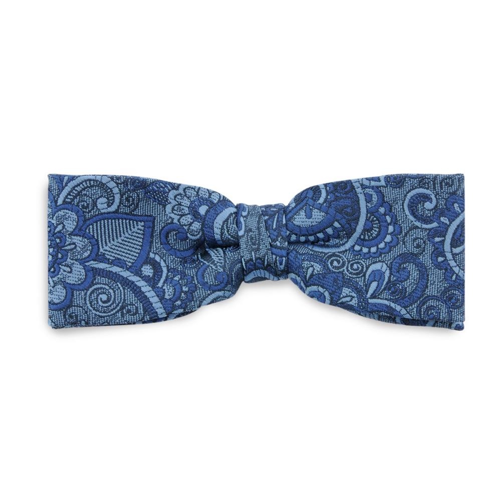 Kinderfliege Paisley Chic blau - 1