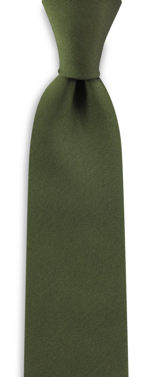 Krawatte armee grün - 1