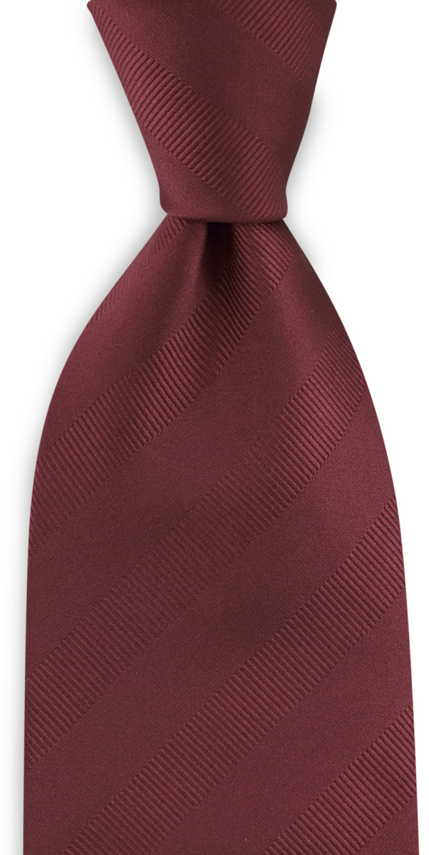 Krawatte bordeaux rot - 1