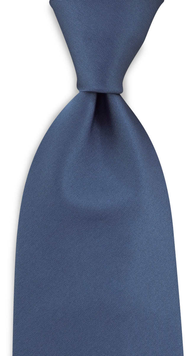 Krawatte denim blau - 1