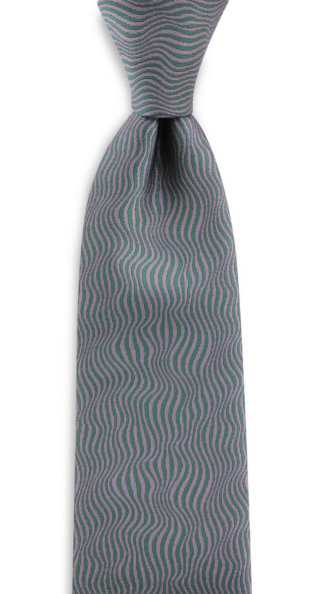 Krawatte Dressed Volume - grün - 1