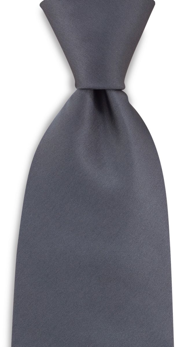 Krawatte dunkelgrau - 1