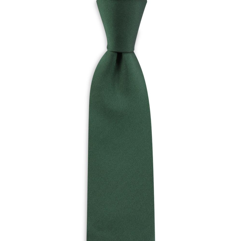 Krawatte flaschengrün schmal - 1