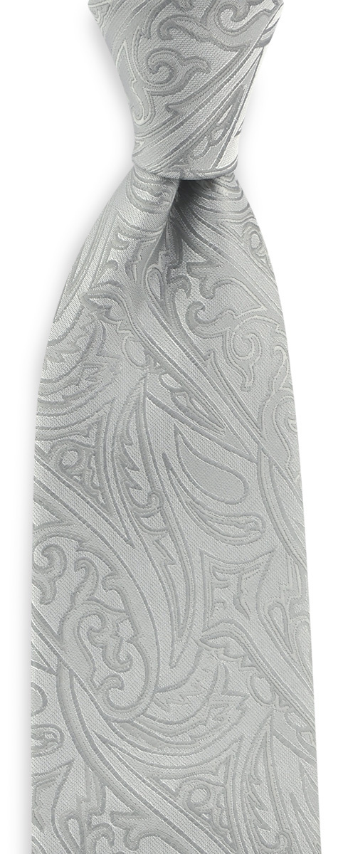 Krawatte Grey Swirl - 1