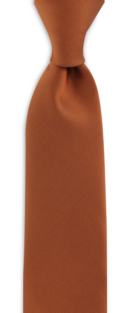 Krawatte kupfer schmal - 1