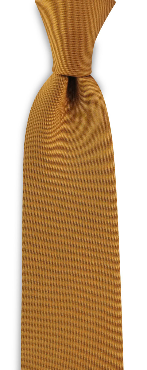 Krawatte ocker schmal - 1