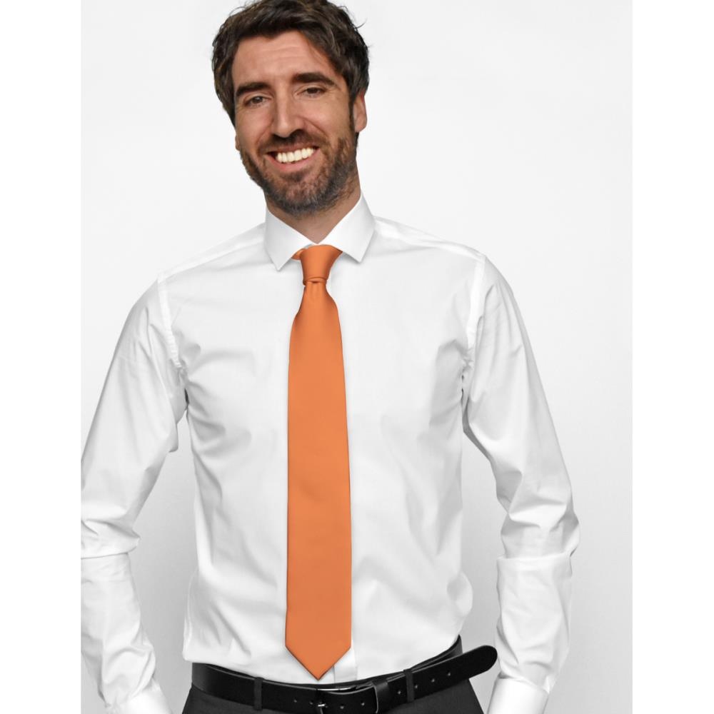 Krawatte orange - 2