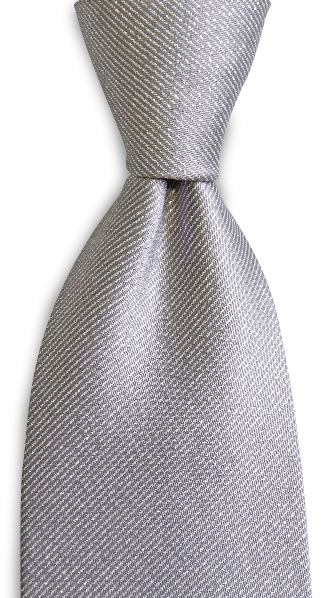 Krawatte silber - 1