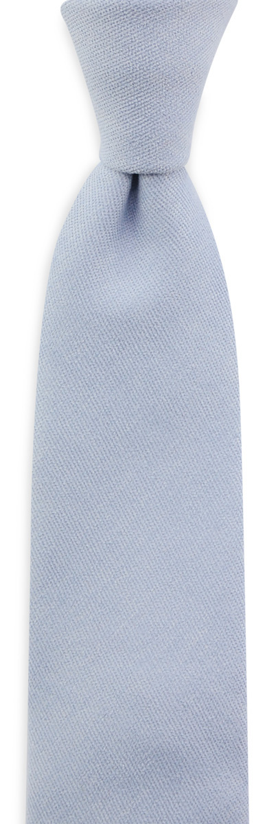 Krawatte Soft Touch hellblau - 1