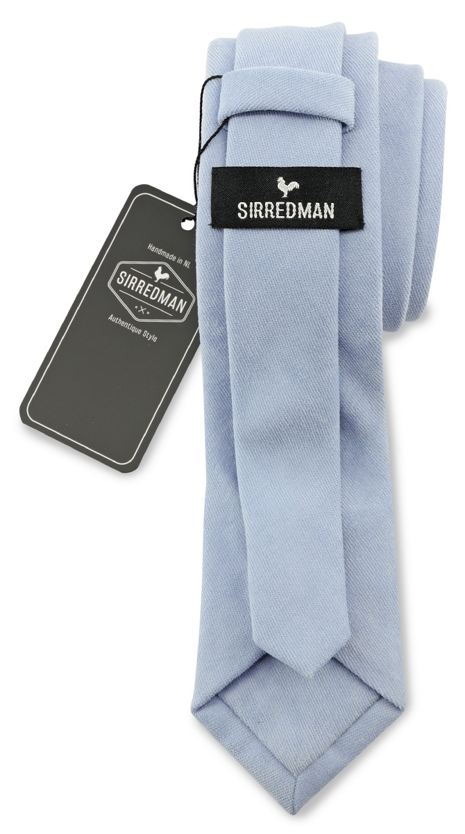Krawatte Soft Touch hellblau - 2