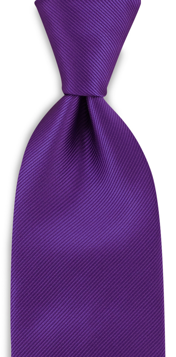 Krawatte violett repp - 1