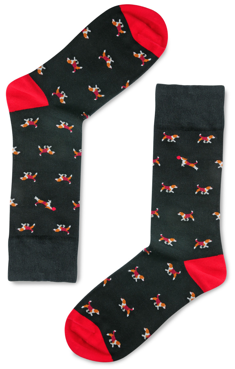 Lovely Socks Beagles - 1