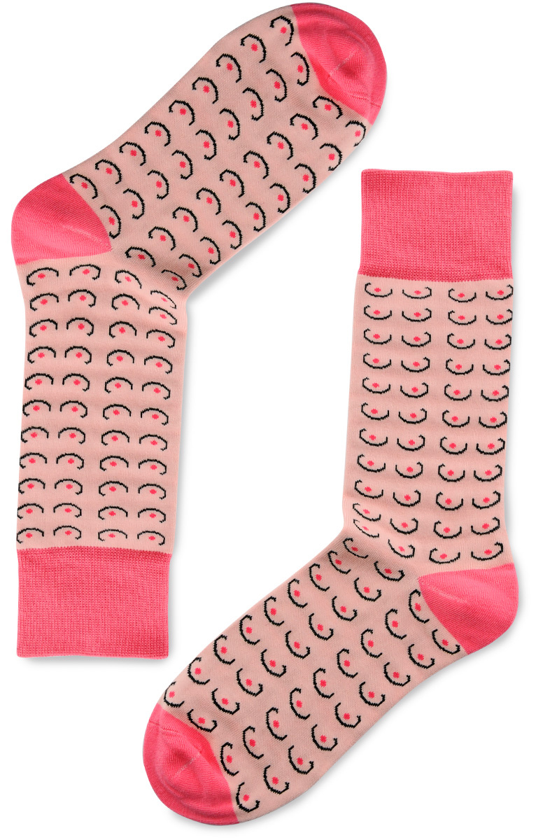 Lovely Socks We Love Boobies - 1