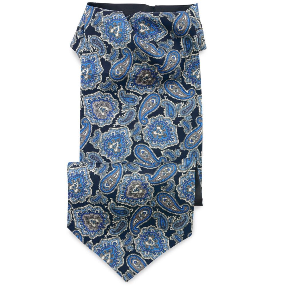 Schalkrawatte Classical Paisley blue - 1