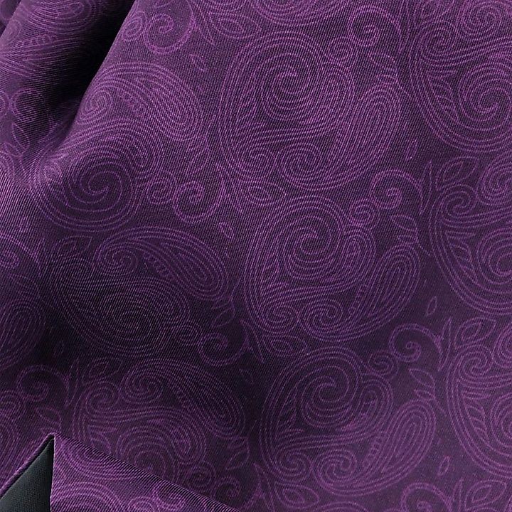 Schalkrawatte Paisley Nuance violett