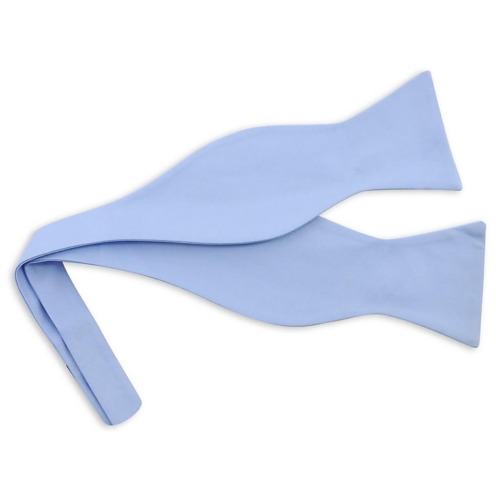 Selbstbinder polyester hellblau