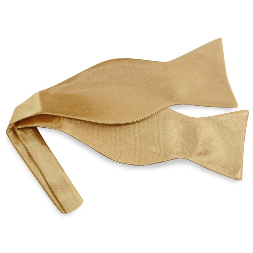 Selbstbinder polyester Satin Gold - 2