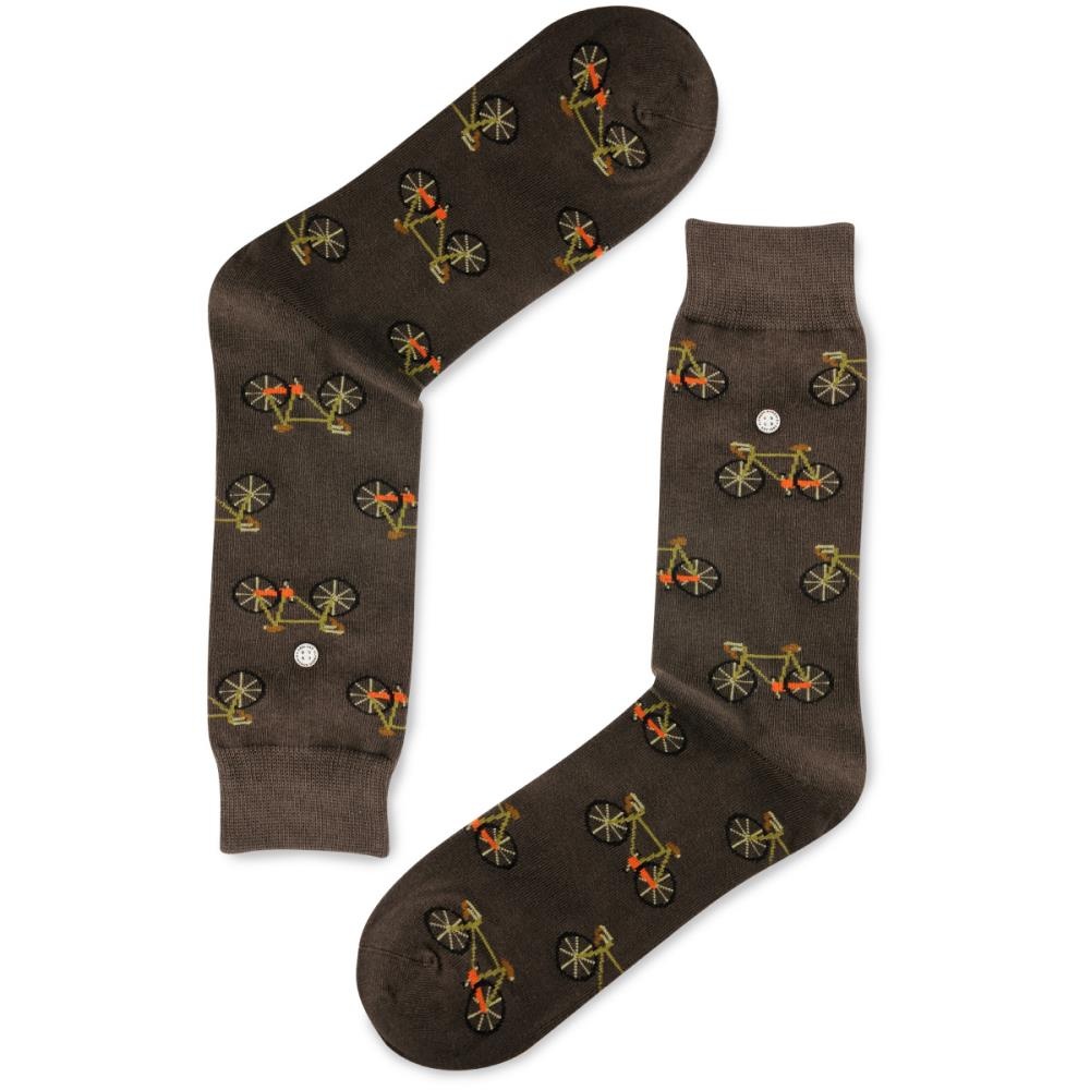 socks Bicycle brown - 1