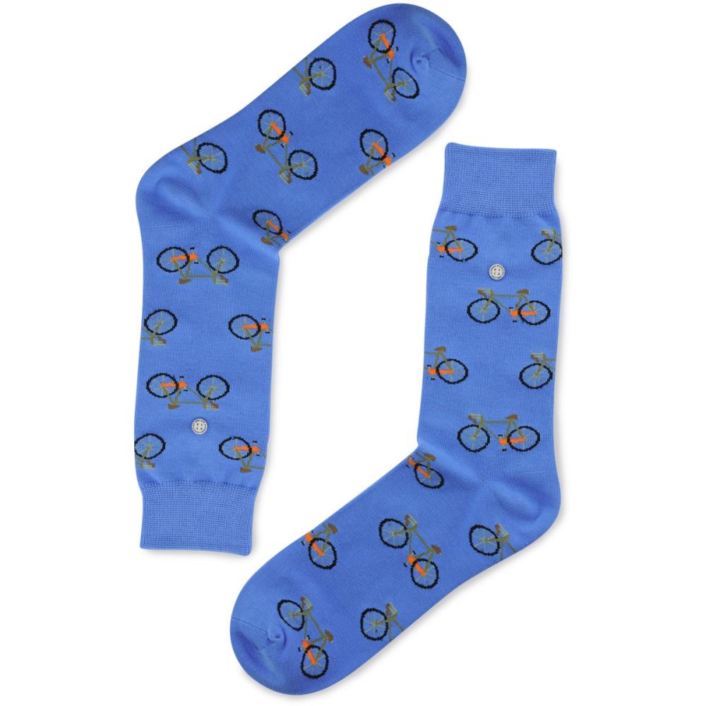 socks Bicycle light blue - 1