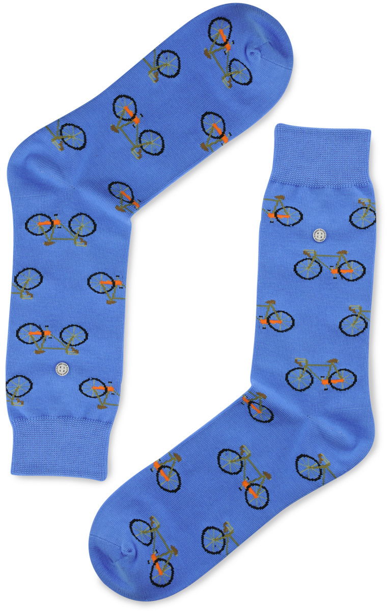 socks Bicycle light blue - 1