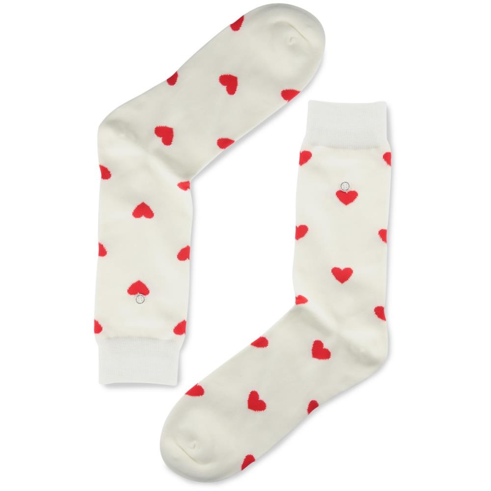 socks Hearts off white - 1