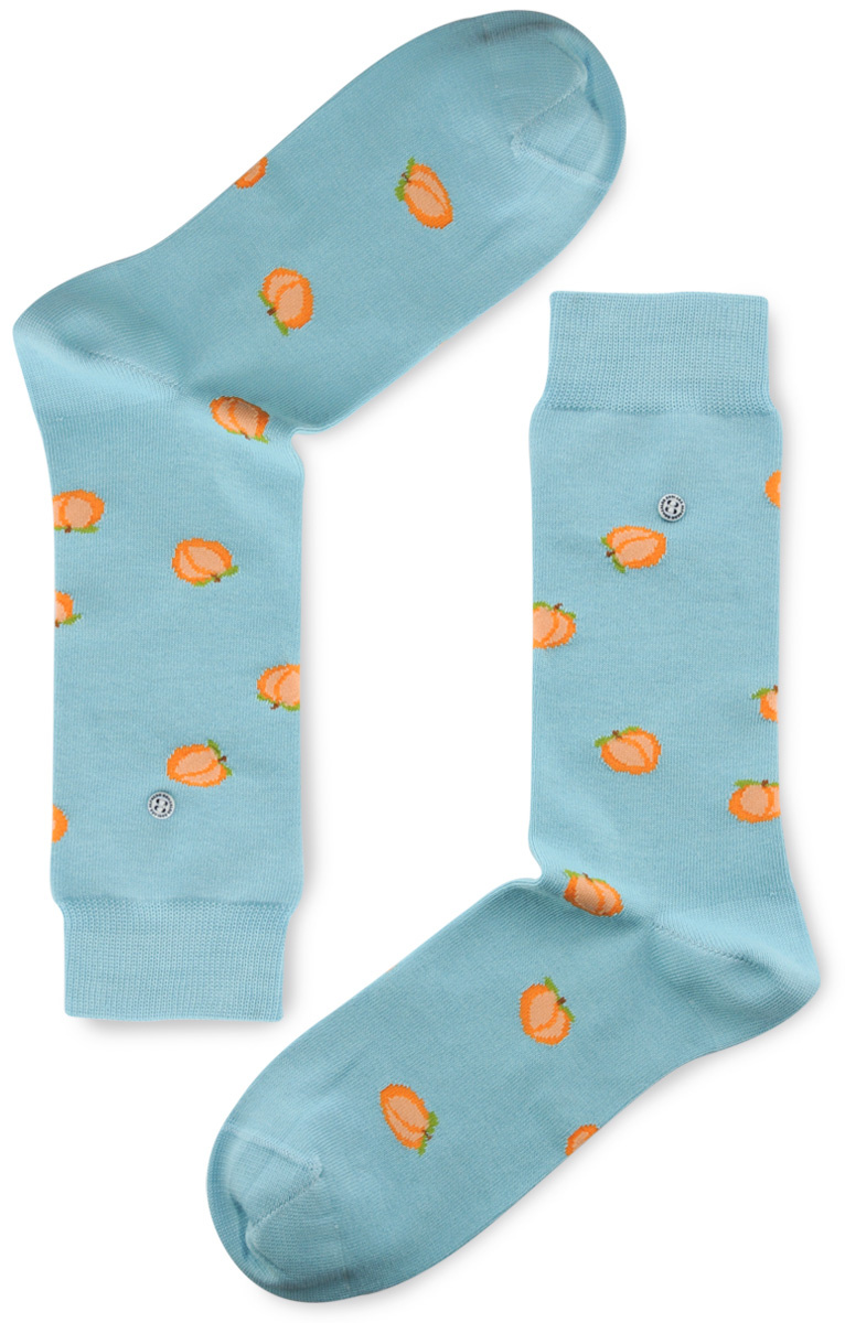 socks peach - 1