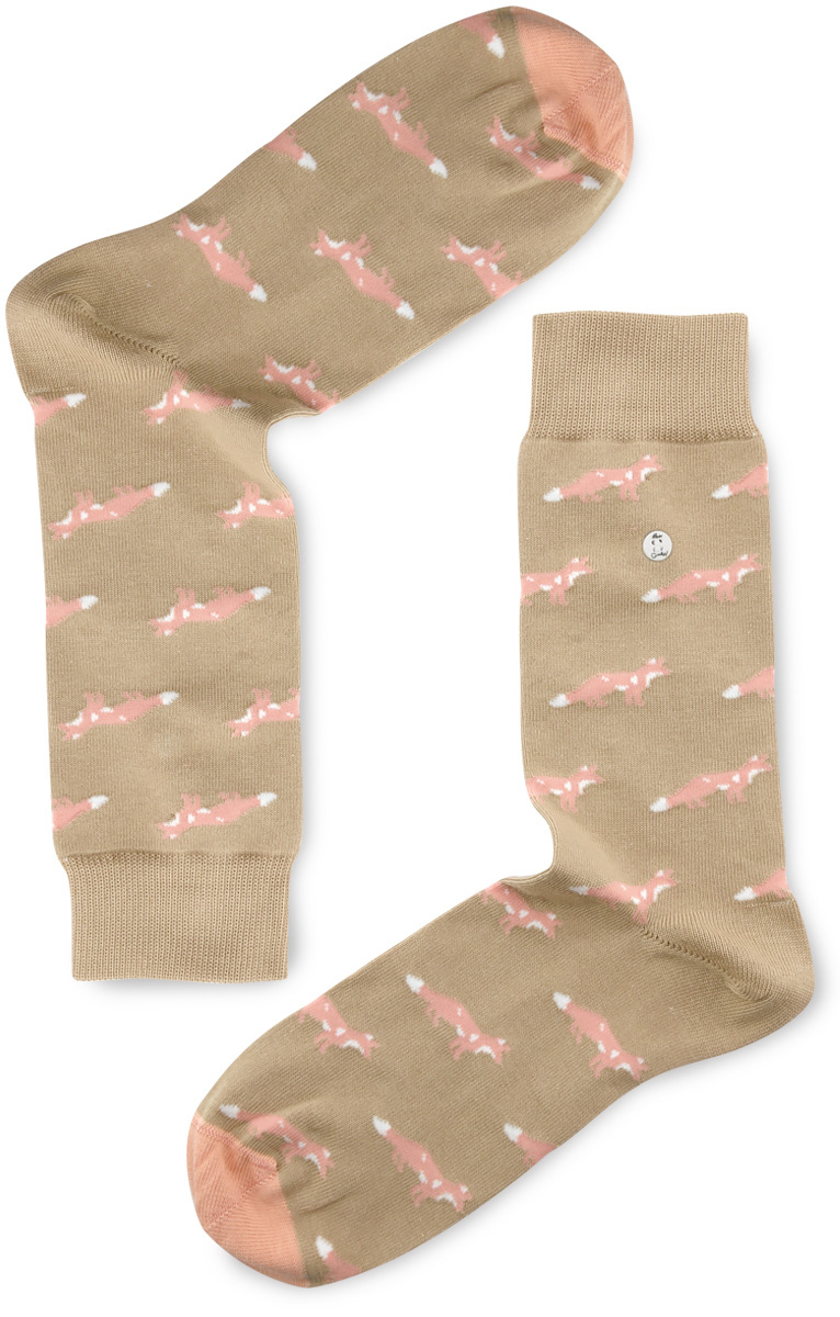 socks Pink Fox - 1