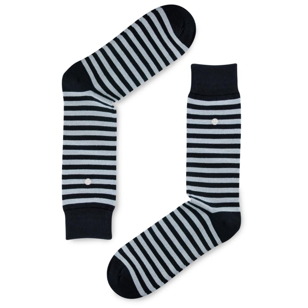 socks Stripes dunkelblau-hellblau - 1